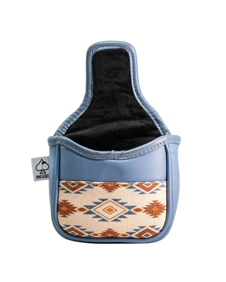 Pins & Aces Western Aesthetic Mallet Putter Headcover
