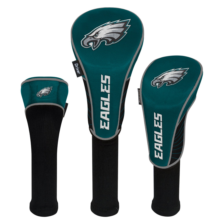 NFL Team Effort Philadelphia Eagles Set of 3 Headcovers