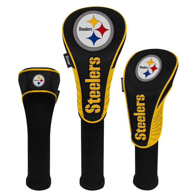 NFL Team Effort Pittsburgh Steelers Set of 3 Headcovers