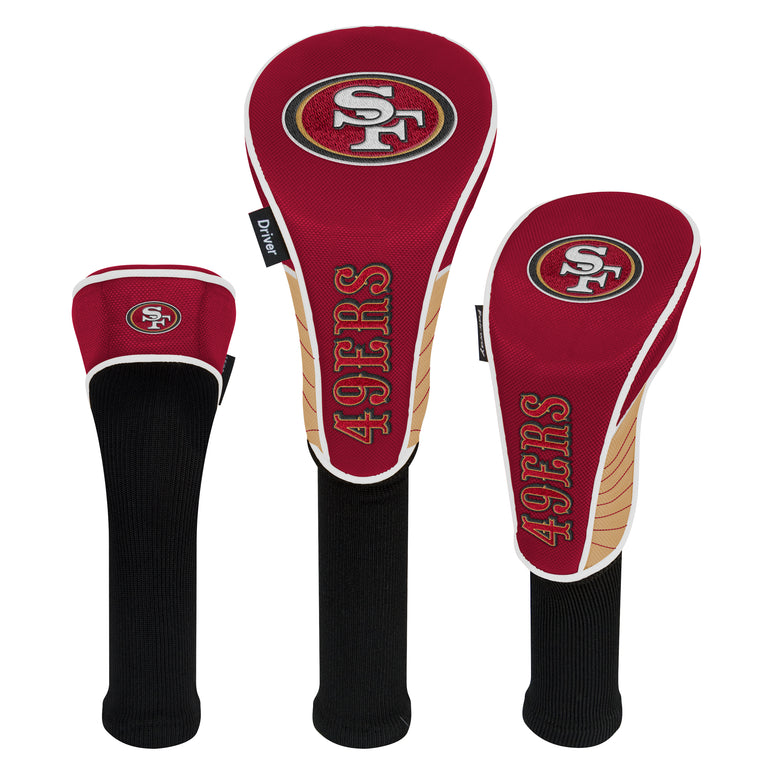 NFL Team Effort San Francisco 49ers Set of 3 Headcovers
