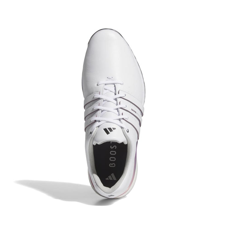 Adidas Men's Tour360 Golf Shoes 24 - White/Shadow Fig/Black