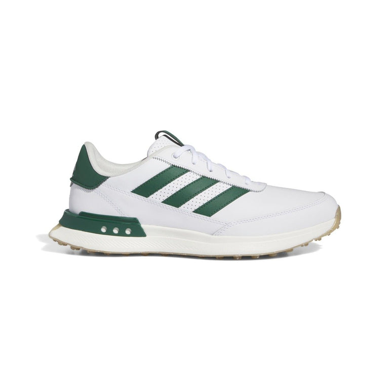 Adidas Men's S2G Leather Golf Shoes 24 - White/Green