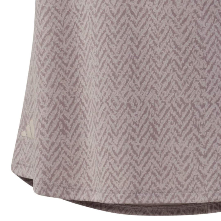 Adidas Women's Ultimate365 Jacquard Polo 2024 - Preloved Fig