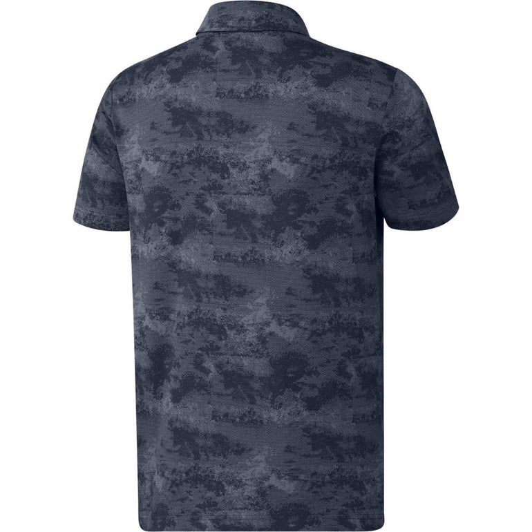 Adidas Men's Go-To Mesh Print Polo 2024 - Navy