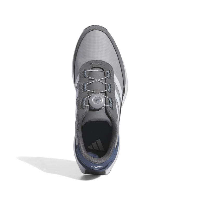 Adidas Men's S2G Spikeless BOA 24 Golf Shoes - Grey Four/White