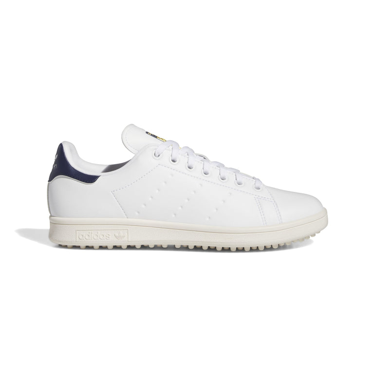 Adidas Men's Stan Smith Spikeless Golf Shoes 24 - White/Navy/Off White