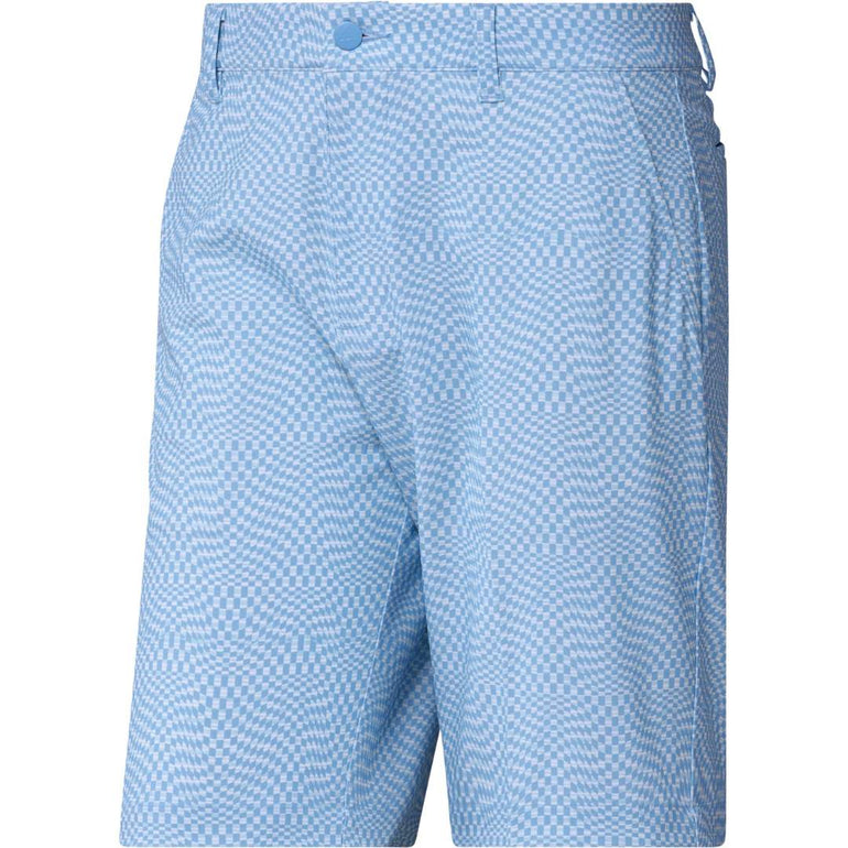 Adidas Men's Ultimate365 Printed Golf Short 2024 - Semi Blue Burst