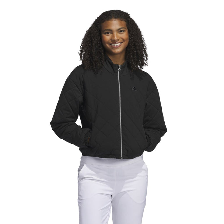 Adidas Women's Go-To Quilted Jacket 24 - Black