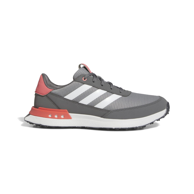 Adidas Women's S2G Spikeless Golf Shoes 24 - Grey/White/Scarlet