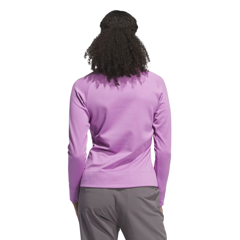 Adidas Women's Ultimate365 COLD.RDY Crossover Mock Shirt 24 - Preloved Purple