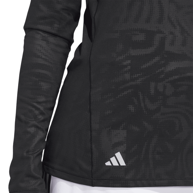 Adidas Women's Ultimate365 Emboss Hoodie 25 - Black