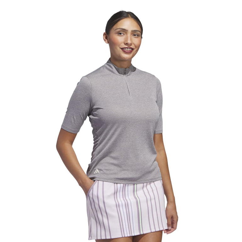 Adidas Women's Ultimate365 HEAT.RDY Polo 24 - Charcoal