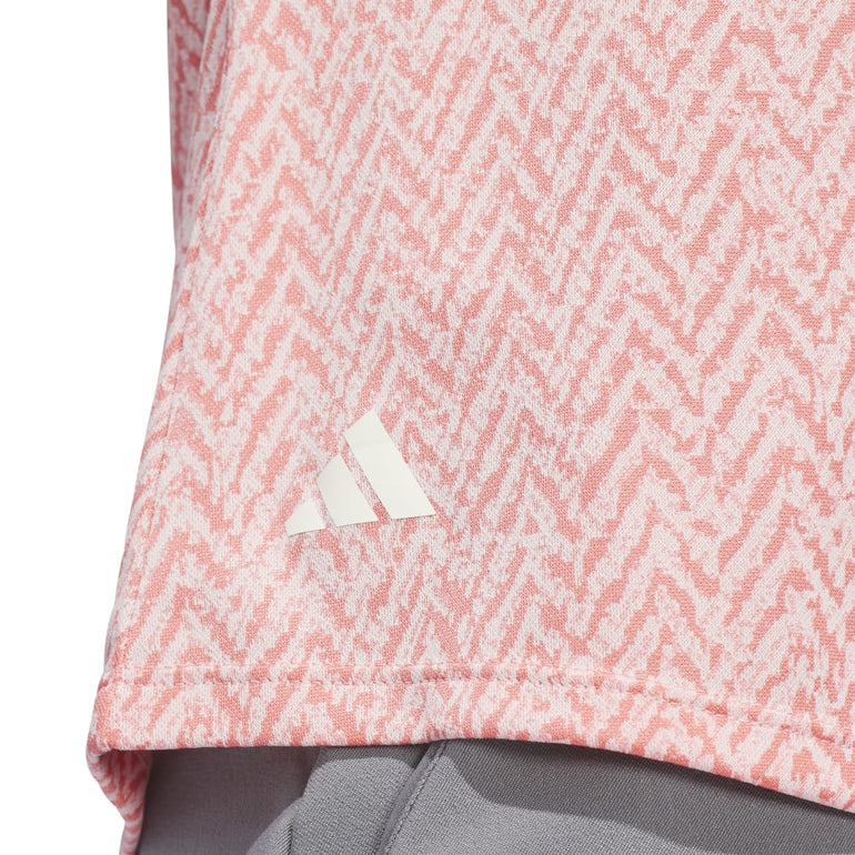 Adidas Women's Ultimate365 Jacquard Polo 24 - Semi Pink Spark