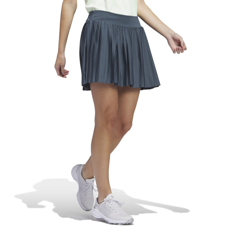 Adidas Women's Ultimate365 Tour Pleated 15-Inch Golf Skirt 2023 - Arctic Night
