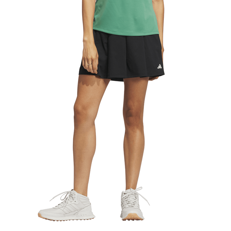 Adidas Women's Ultimate365 Tour Pleated Skirt 25 - Black