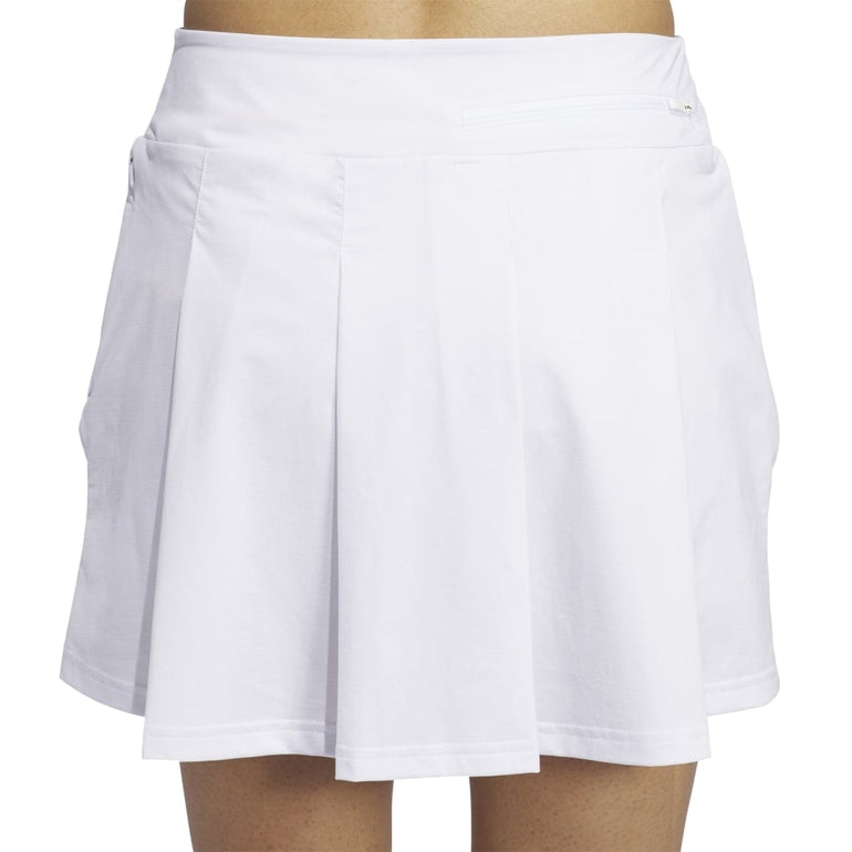 Adidas Women's Women's Ultimate365 Tour Pleated Skirt 24 - White