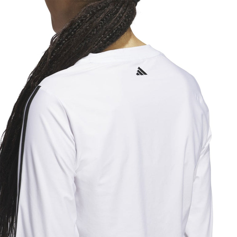 Adidas Women's Women's Ultimate365 TWISTKNIT Long Sleeve Shirt 24 - White