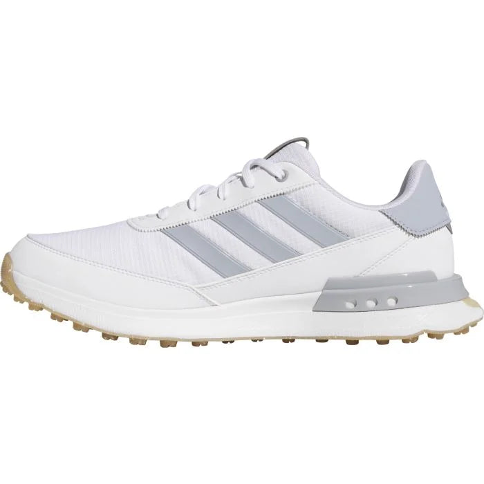 Adidas Men's S2G Spikeless Golf Shoes 25 - White/Halo Silver/Gum4