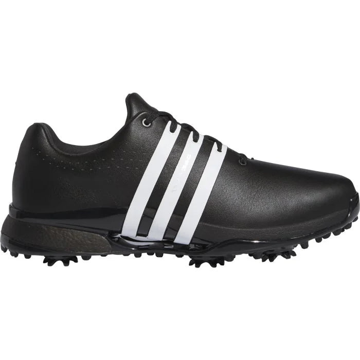 Adidas Men's Tour360 24 BOOST Golf Shoes - Black/White