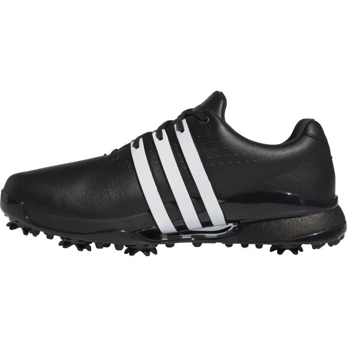 Adidas Men's Tour360 24 BOOST Golf Shoes - Black/White