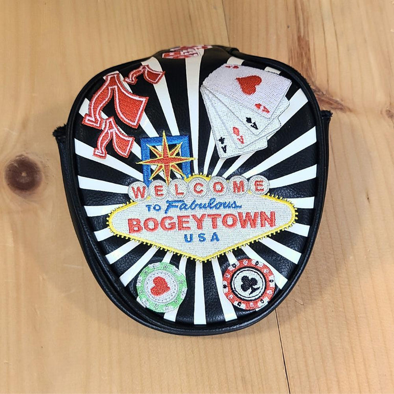 Backspin Bogeytown Vegas Mallet Putter Cover