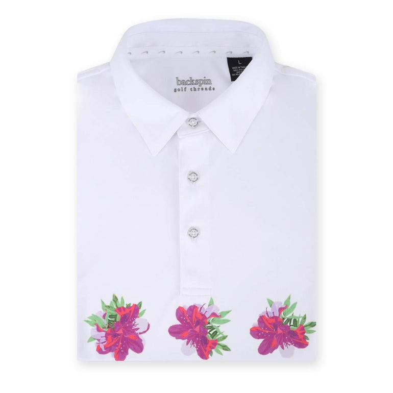 Backspin Men's Azaleas Golf Polo 2023