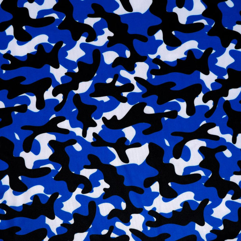 Backspin Men's Camo Print Polo 24