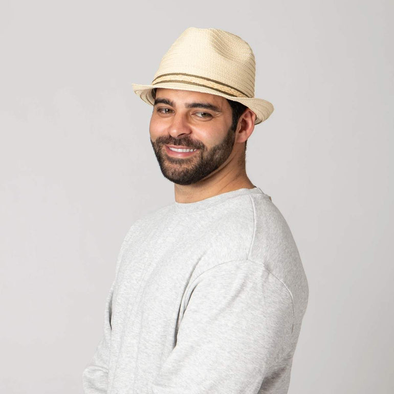 Backspin Men's Paperbraid Fedora
