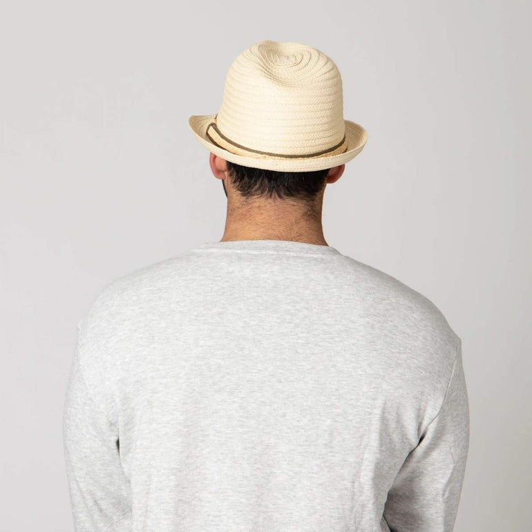 Backspin Men's Paperbraid Fedora