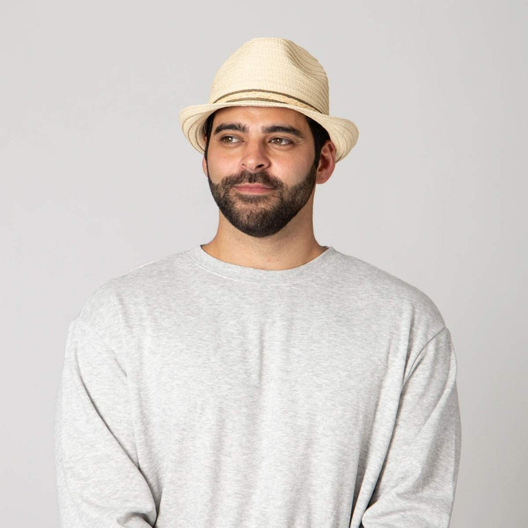 Backspin Men's Paperbraid Fedora