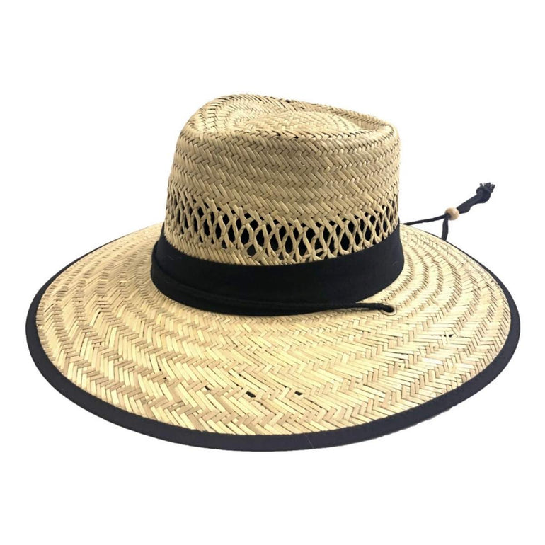 Backspin Men's Rush Straw Lifeguard Hat