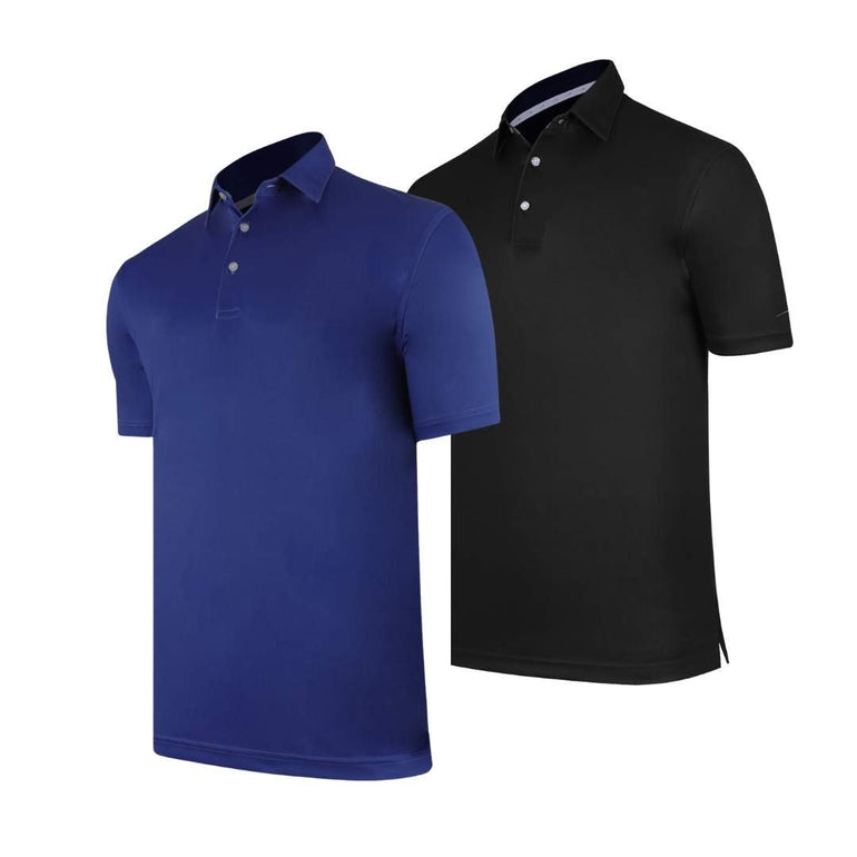 Backspin Men's Solid Golf Polo 2023
