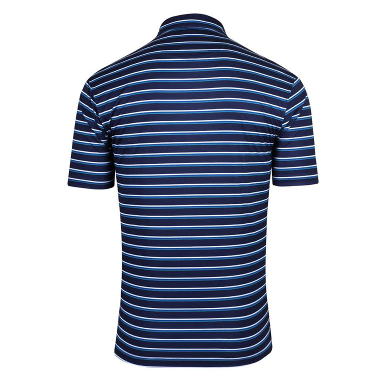 Backspin Men's Stripe Golf Polo 2023