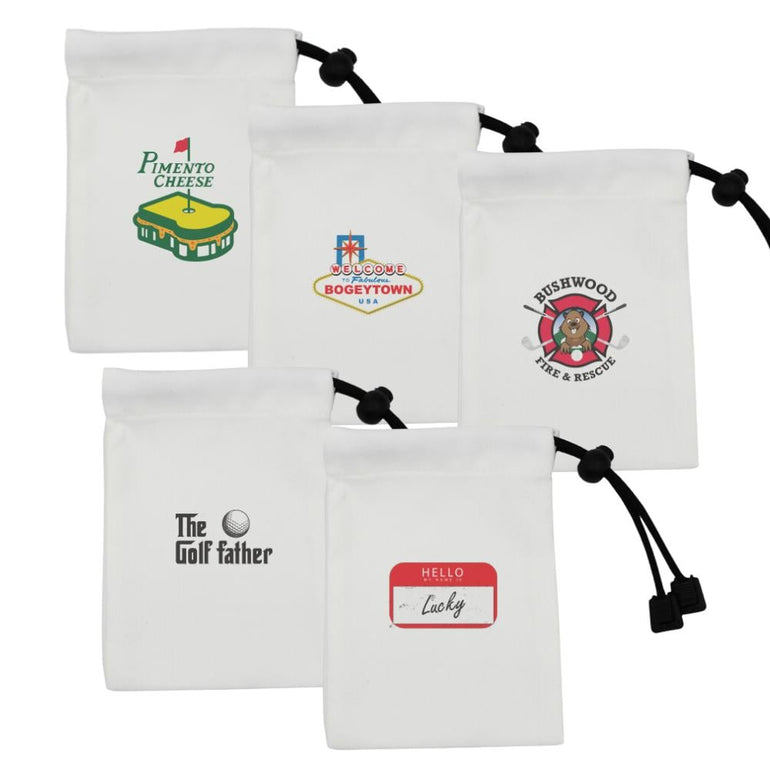 Backspin Small Golf Valuables Pouch