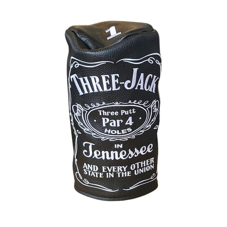 Backspin Three Jack Barrel Driver Headcover
