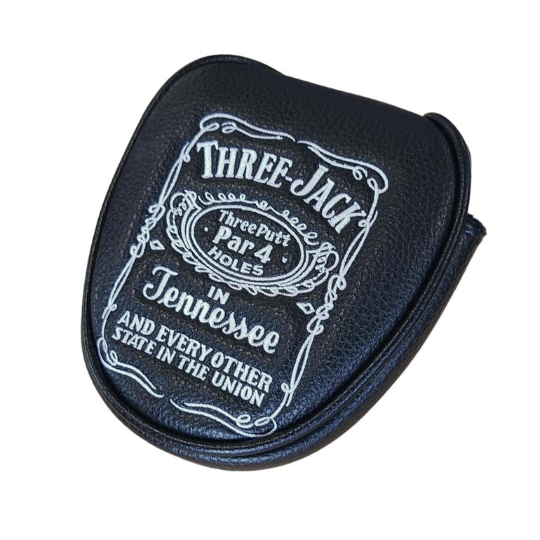 Backspin Three Jack Barrel Mallet Putter Cover