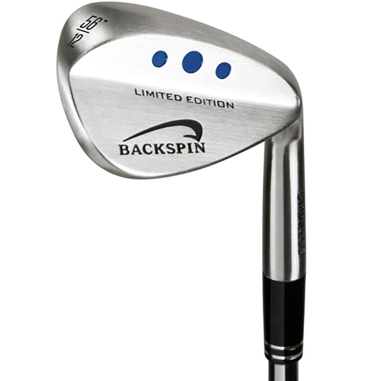 Backspin golf wedge