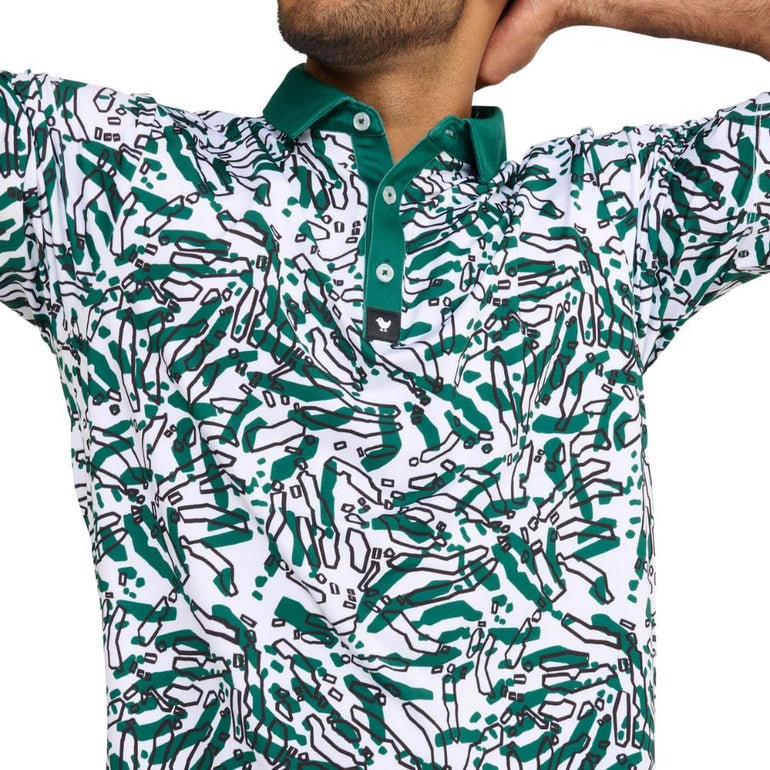 Bad Birdie Men's Fly Over Polo 24