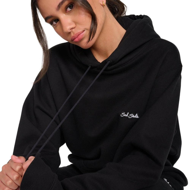 Bad Birdie Unisex Rec League Black Hoodie 24