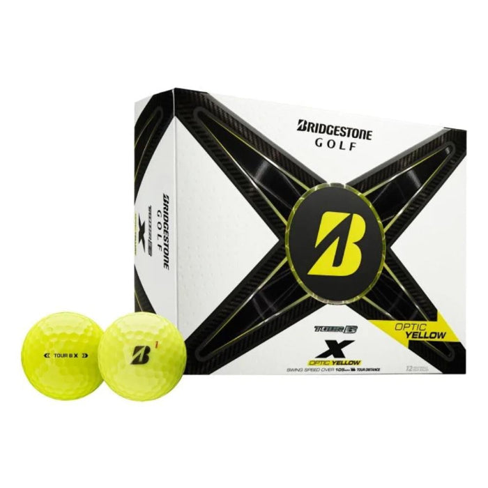 Bridgestone Tour B X Yellow Golf Balls 2024