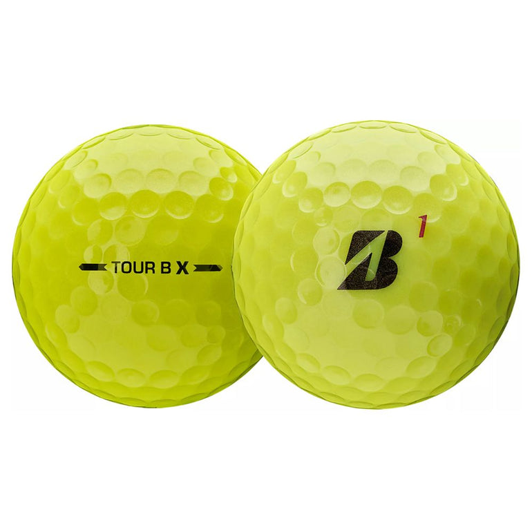Bridgestone Tour BX Yellow Golf Balls 2026