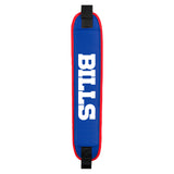 Blue and red strap with 'BILLS' text on a white background