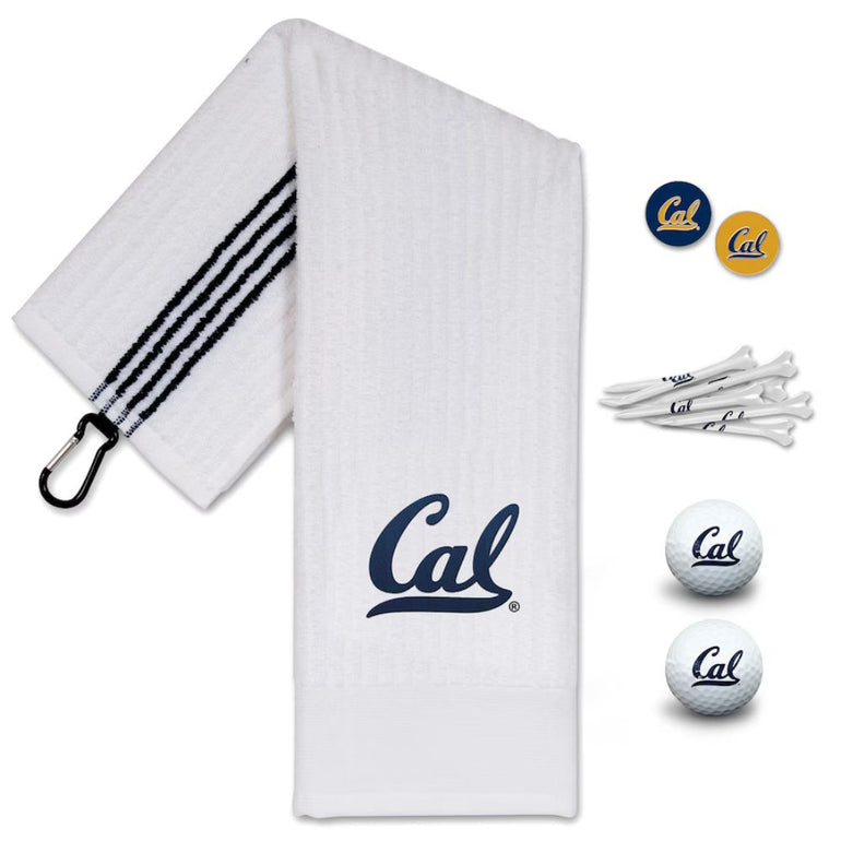 NCAA Team Effort Cal Berkley Golden Bears Golf Gift Set