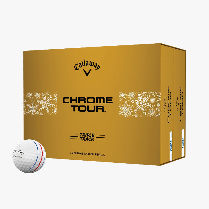 Callaway 2-Dozen Chrome Tour Triple Track Golf Balls