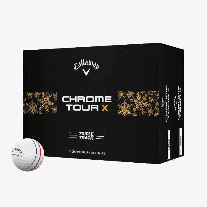 Callaway 2-Dozen Chrome Tour X Triple Track Golf Balls
