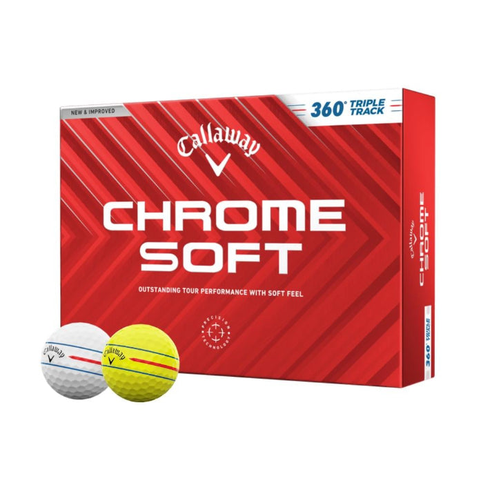 Callaway Chrome Soft 360 Triple Track Golf Balls