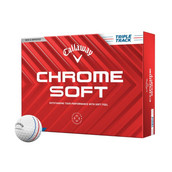 Callaway Chrome Soft Triple Track Golf Balls