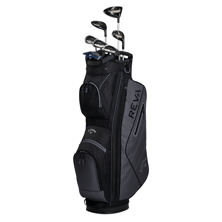 Callaway Women's Reva 8 Piece Package Set - Black +1 Inch