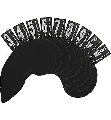 Club Glove Premium Oversize Neoprene Iron Covers Black