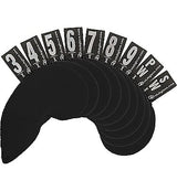 Club Glove Premium Oversize Neoprene Iron Covers Black